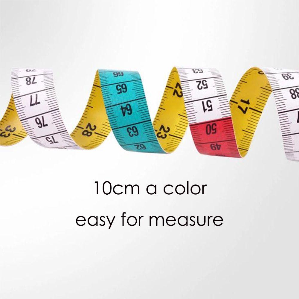 LONTIME Thước Dây Hai Mặt Mềm Mại Nhiều Màu Sắc Dùng May Vá