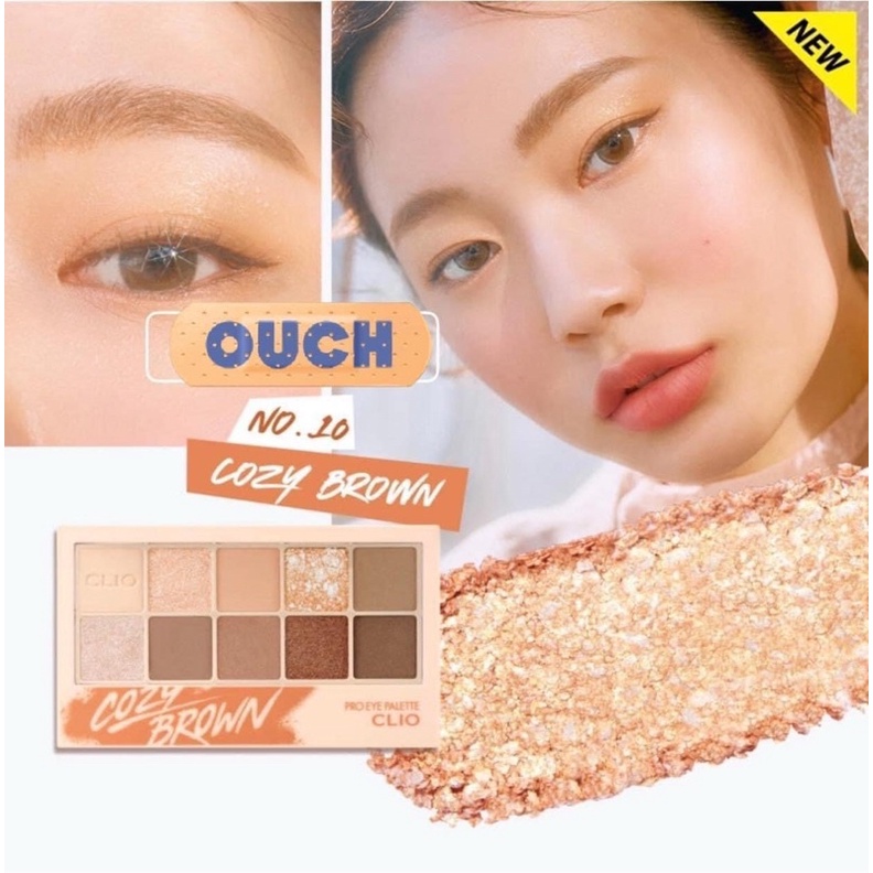 Bảng mắt Clio Pro Ere Palette 02 Brown Choux cao cấp