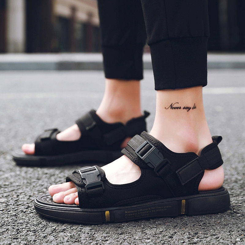 dép nam cao cấp Sandal Nam Phong Cách Mới Hợp Thời Trang