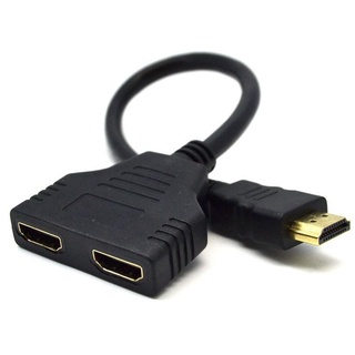 Dây chia tín hiệu HDMI 1 ra 2 (Đen)