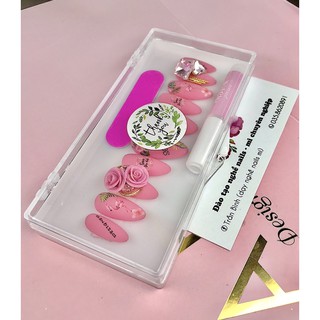 ( Bb221 ) Hộp đựng Nail Box ngắn và dài ( Linhnam_SPA )