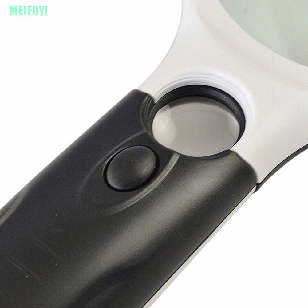 Kính Lúp Cầm Tay 45x Có 3 Bóng Đèn Led Tiện Dụng | BigBuy360 - bigbuy360.vn