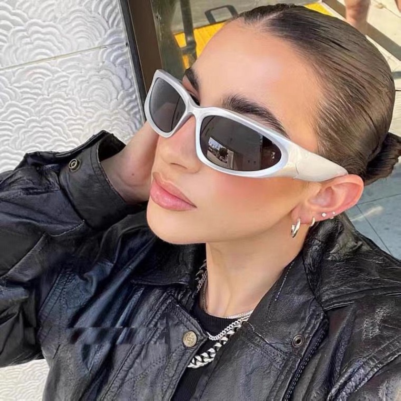 (AIMURUSI) COD Kính Mát Thời Trang Phong Cách Hip Hop Đường Phố Cho Nam Và Nữ