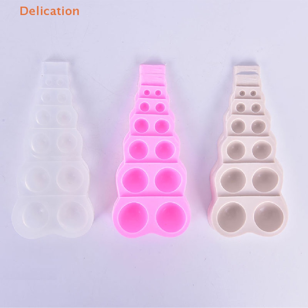 Khuôn Silicone Làm Bánh / Sô Cô La Hình Tròn Tiện Dụng