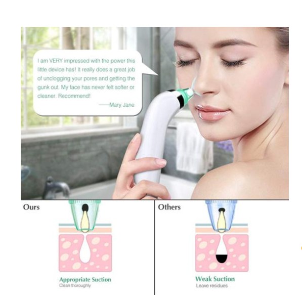 Máy hút mụn cầm tay Derma Suction - Home and Garden