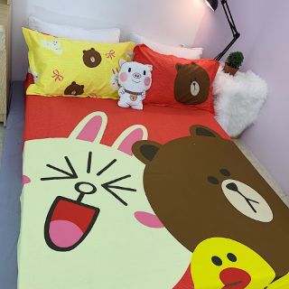 Ga gối cotton sét 3 món