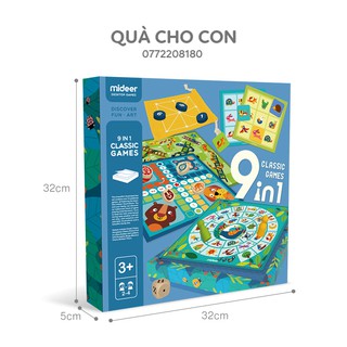BỘ TRÒ CHƠI 9 TRONG 1 – HÃNG MIDEER