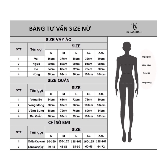 Quần váy nữ vạt chéo TKFASHION  K385