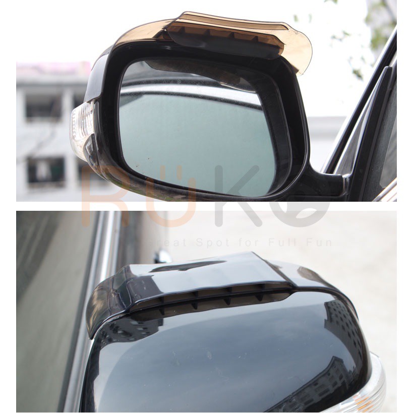 Bộ 2 tấm vè che mưa Auto Sports kiểu dáng độc đáo cho kính chiếu hậu ô tô