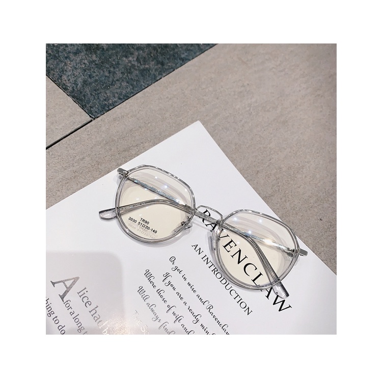 Mắt kính gọng kim loại chống ánh sáng xanh thời trang dành cho nữ TA Store unisex TA Cross