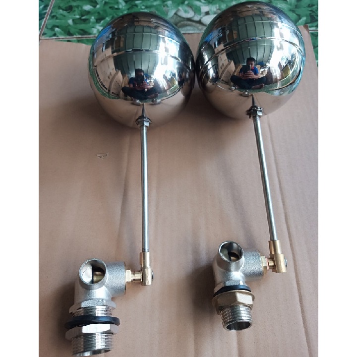 VAN PHAO CƠ INOX TỰ NGẮT NƯỚC. VAN PHAO THỦY LỰC LẮP BỒN NƯỚC, BỂ NƯỚC PHI 21 VÀ 27