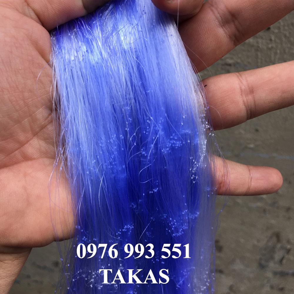 Lưới Đánh cá Tàng Hình Thái lan 3 màn cao 1.5m dài 90m lỗ 3p tới 10 phân