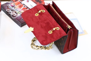 Túi xach Lv pha đỏ fullbox