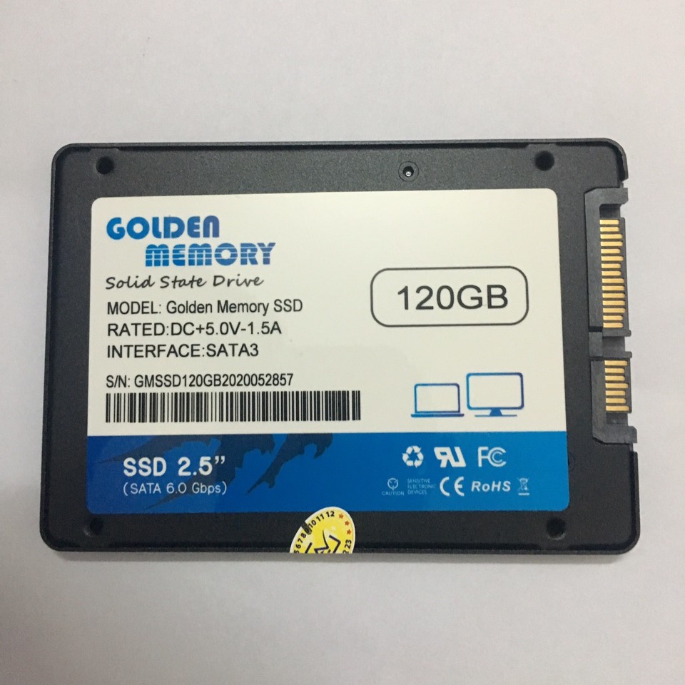 Ổ cứng SSD Golden memory 120GB 2.5" Sata 3