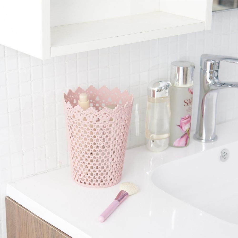 Lọ cắm bút Nhựa Giả mây Pison nhiều màu, khay đựng đồ đa năng cho góc làm việc gọn gàng - 1 cái