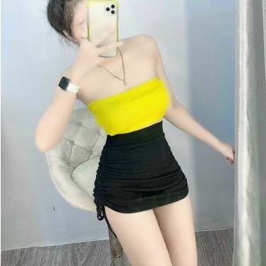 Áo ống chân váy rời đủ màu