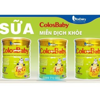 Sữa Non ColosBaBy 800g Số 0-1-2 Mẫu Mới Date 2024