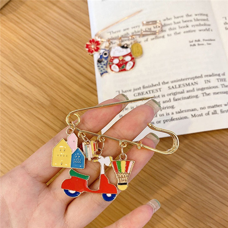 Ghim Cài Áo Hình Hoạt Hình Nhật Bản Dễ Thương Thời Trang Mùa Hè Cho Nữ