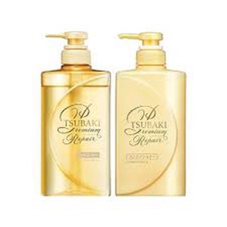 Dầu gội và Dầu Xả Siêu Cấp Ẩm Và Ngăn Rụng Tóc Tsubaki Classic 500ml