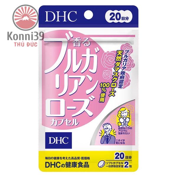 VIÊN UỐNG DẦU HOA HỒNG THƠM CƠ THỂ CỦA NHẬT (GÓI 40 VIÊN DÙNG 20 NGÀY)