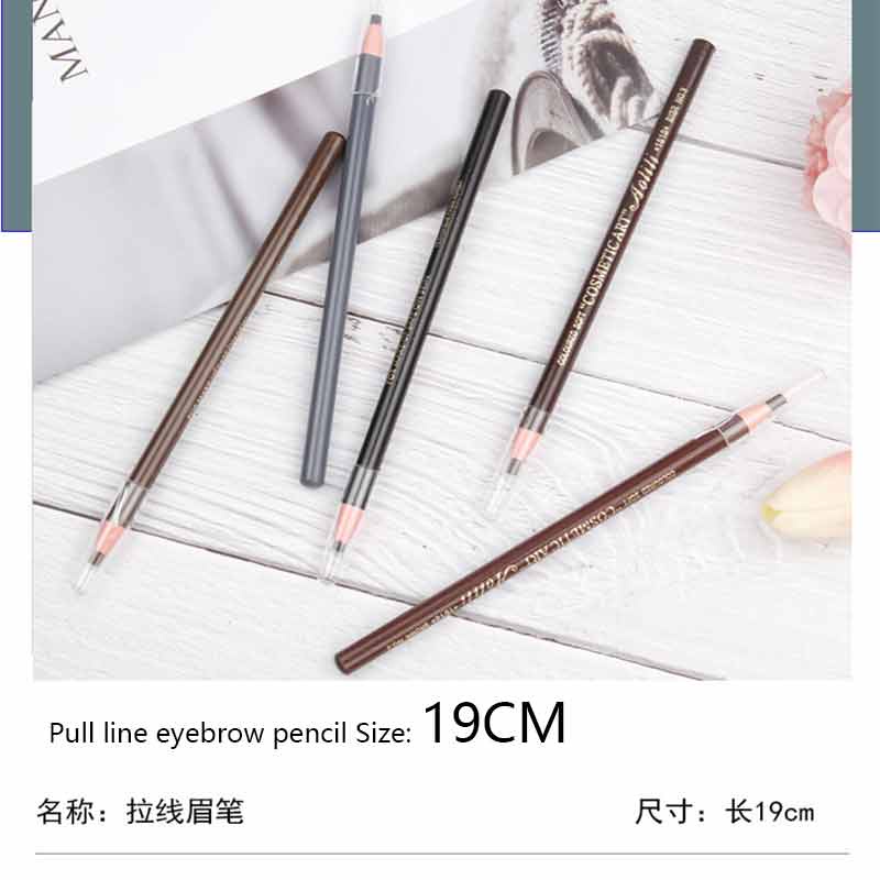 Bút chì kẻ lông mày dạng xé không thấm nước và mồ hôi tiện dụng