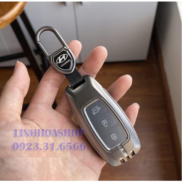 Bọc ốp khóa Accent, Kona, Santafe Hyundai Mẫu Cao Cấp