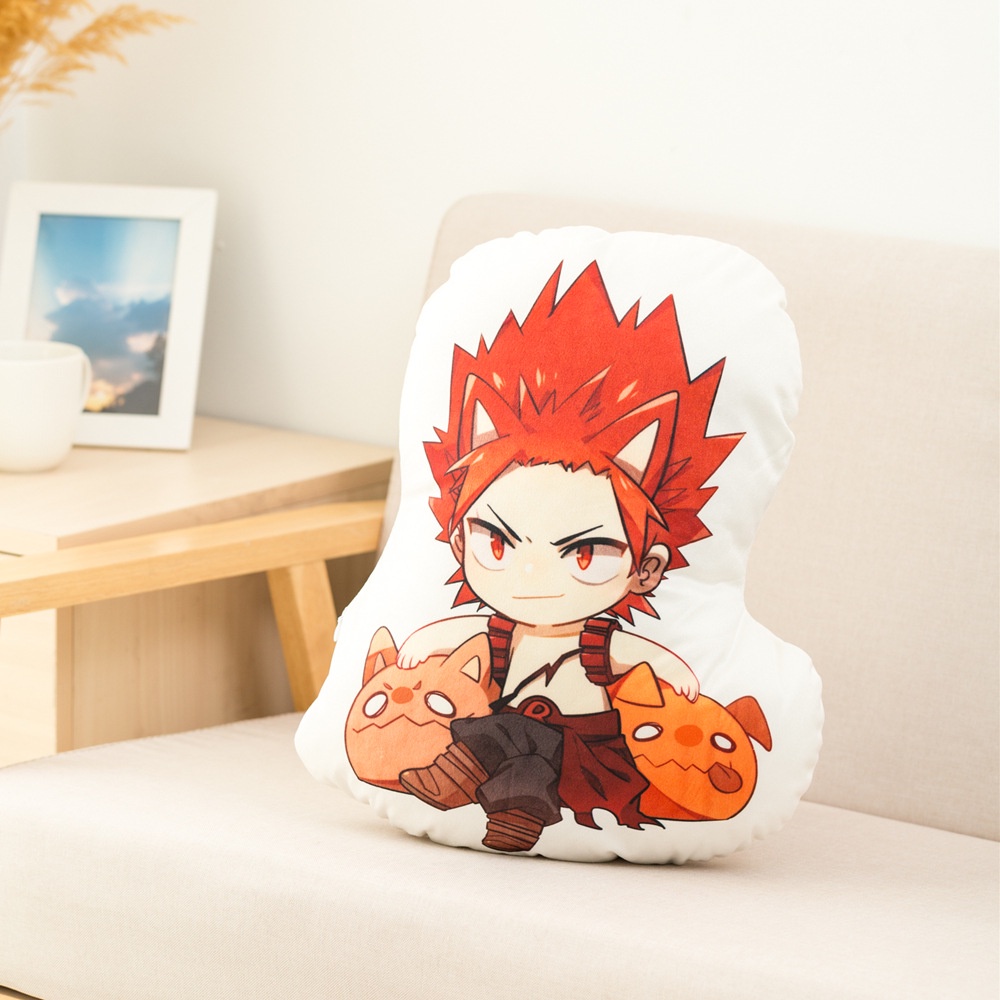 Gối Ôm Nhồi Bông In Hoạt Hình My Hero Academia 50cm Trang Trí Nhà Cửa
