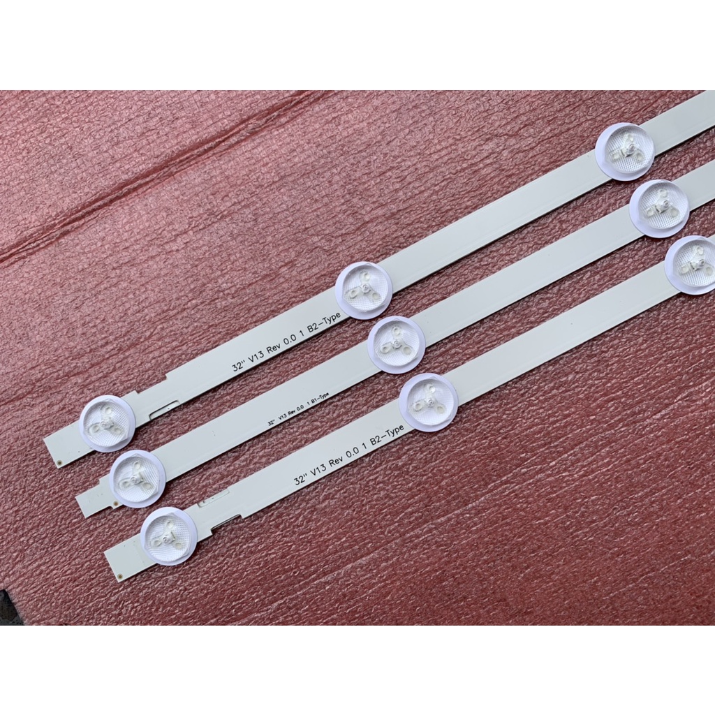 THANH LED TIVI PANASONIC 32B6V HÀNG MỚI 100% BỘ 3 THANH MỖI THANH 7 BÓNG MỖI BÓNG 3V 6916L-1204A 1426A