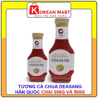 TƯƠNG CÀ CHUA DAESANG HÀN QUỐC CHAI 300G VÀ CHAI 500G( RICH TOMATO KETCHUP)