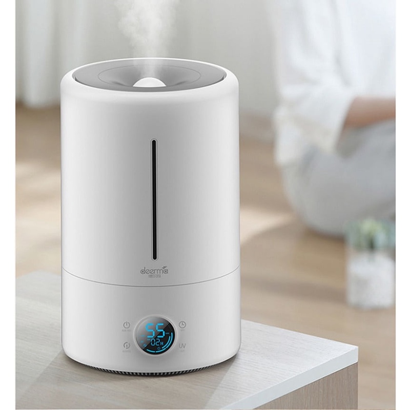 Máy tạo ẩm thông minh  Xiaomi Deerma F628s - Chế độ kiểm soát độ ẩm thông minh &amp; hiện đại, bảo hành 3 tháng