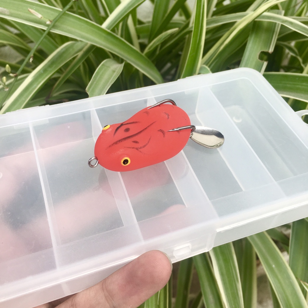 Combo 5 mồi giả câu lure 3 tầng nước siêu nhậy câu lóc,chuối,rô phi và các loại cá nước ngọt có tặng kèm hộp đựng mồi