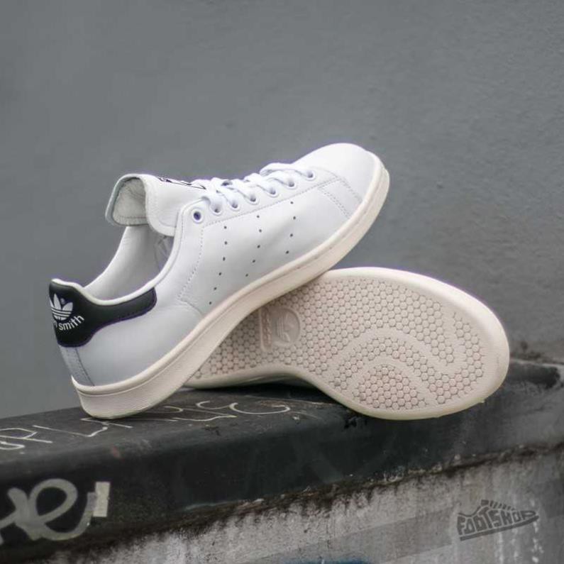 HOT [Chính Hãng] Giày Adidas Stan Smith trắng, gót đen, lưỡi gà mỏng [ Full box ] . 2020 new HOT