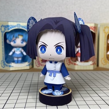 Mô hình giấy Kimetsu No Yaiba  - Mô Hình Sabito , Makomo, Genya , Fushiguro , Tamayo - KIT MÔ HÌNH ANIME
