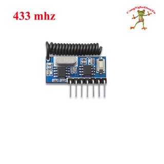 Mạch thu rf 433mhz học lệnh 4 kênh 5v