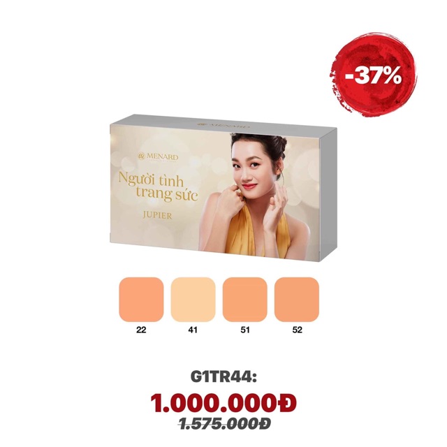Ô phấn nền JUPIER MENARD NHẬT BẢN