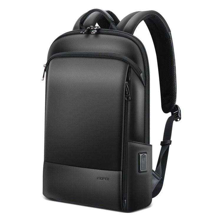Balo doanh nhân Bopai chất liệu da – SMART SLIM