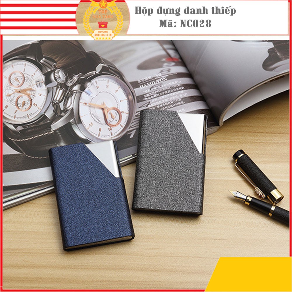 Hộp đựng card visit cao cấp khắc tên theo yêu cầu Mã Số NC028