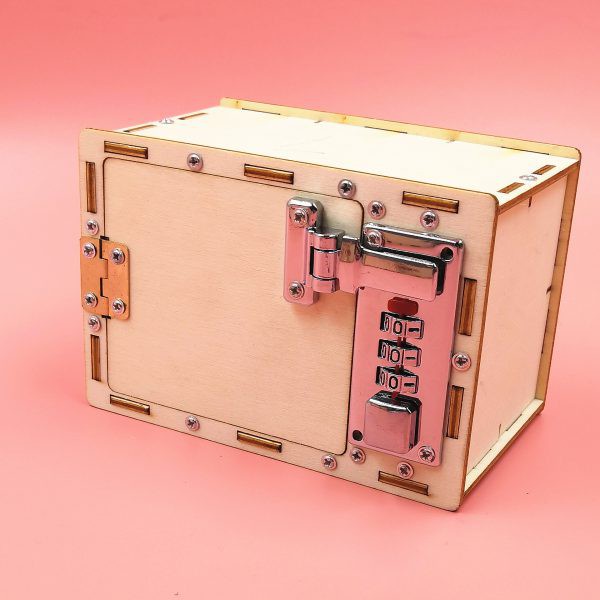 Đồ Chơi Stem Bé Tự Làm Két Sắt Tiết Kiệm Bằng Đỗ  – DIY Wood Steam