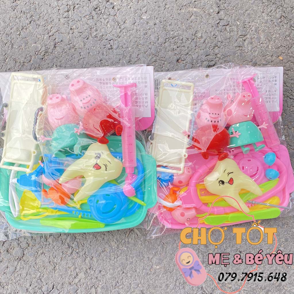 Đồ Chơi Bác Sĩ Heo Peppa Khám Răng