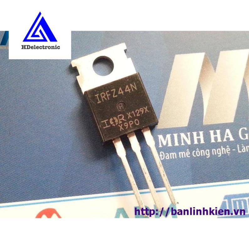 IRFZ44N TO220 MOSFET N-CH 49A 55V zin