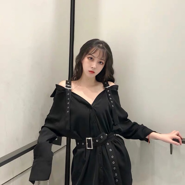 Váy ulzzang kèm phụ kiện như hình ( đ2 ) | BigBuy360 - bigbuy360.vn