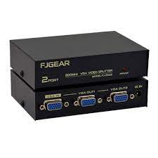 Bộ chia VGA 1 CPU Ra 2 Màn Hình FJGEAR FJ-2002  , 1 Ra 4 JH-2004, Chính Hãng 100%, Hình Ảnh Rõ Nét