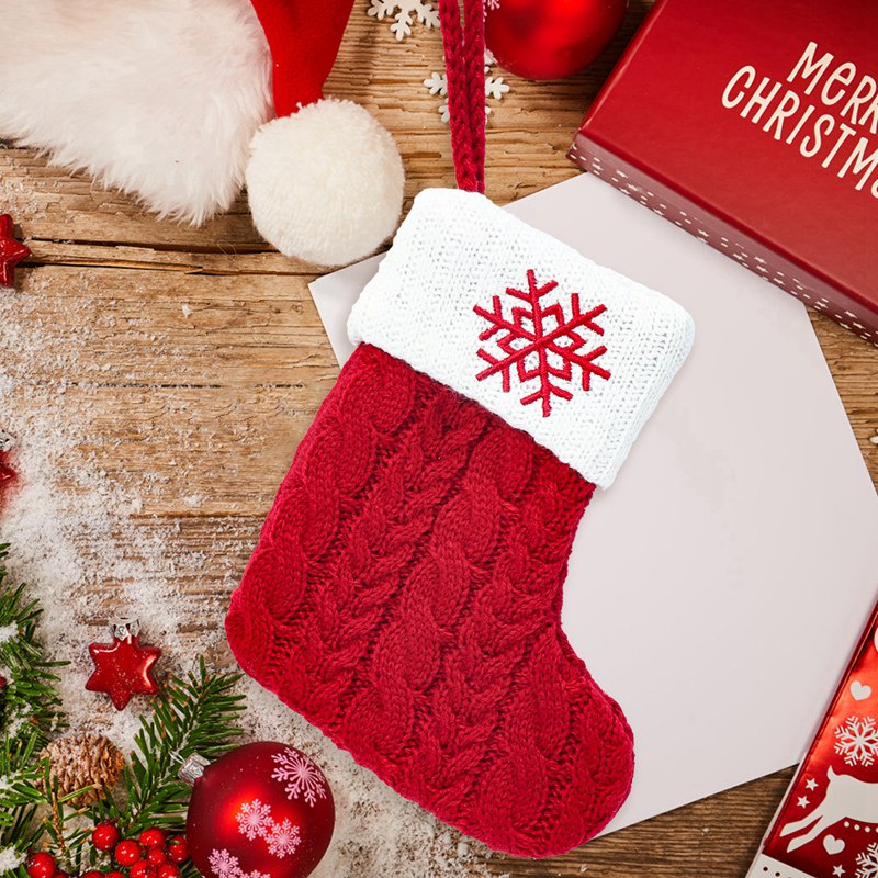 Tất Giáng Sinh 18X14Cm Hình Chữ Merry Christmas Năm 2023 Dùng Trang Trí Nhà Cửa