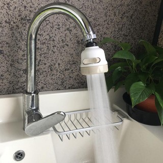 vòi nhựa rửa bát tăng áp xoay 360 độ (5cm)