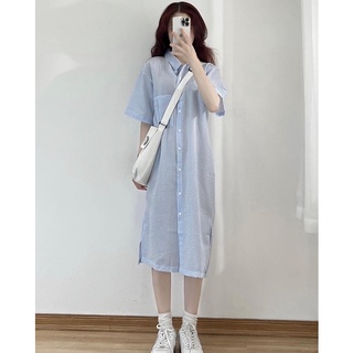 ĐẦM SƠ MI SỌC SUÔNG