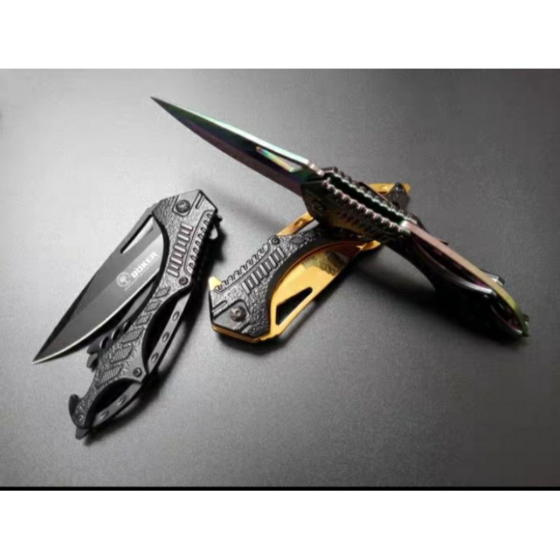 Dao Phượt BOKER tráng gương cao cấp.