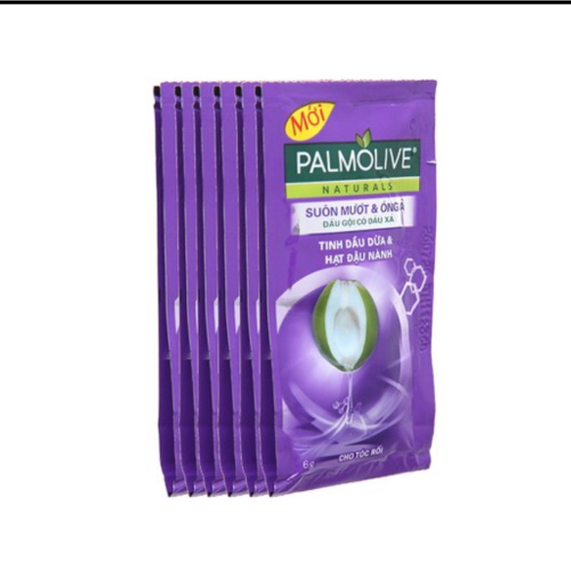 Dầu gội chứa dầu xả Palmolive đủ màu 6g x 12 gói