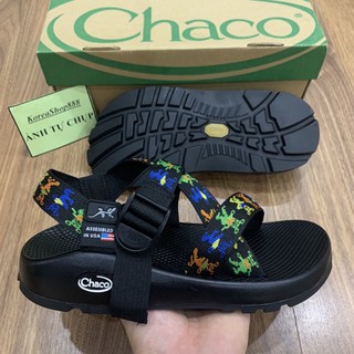Dép Sandal Nam Chaco Thổ Cẩm Mã D189