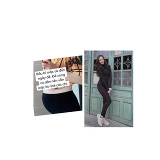 QUẦN LEGGING MÀU ĐEN THÁI RAINBOW 🌈 - QUẦN DÀI