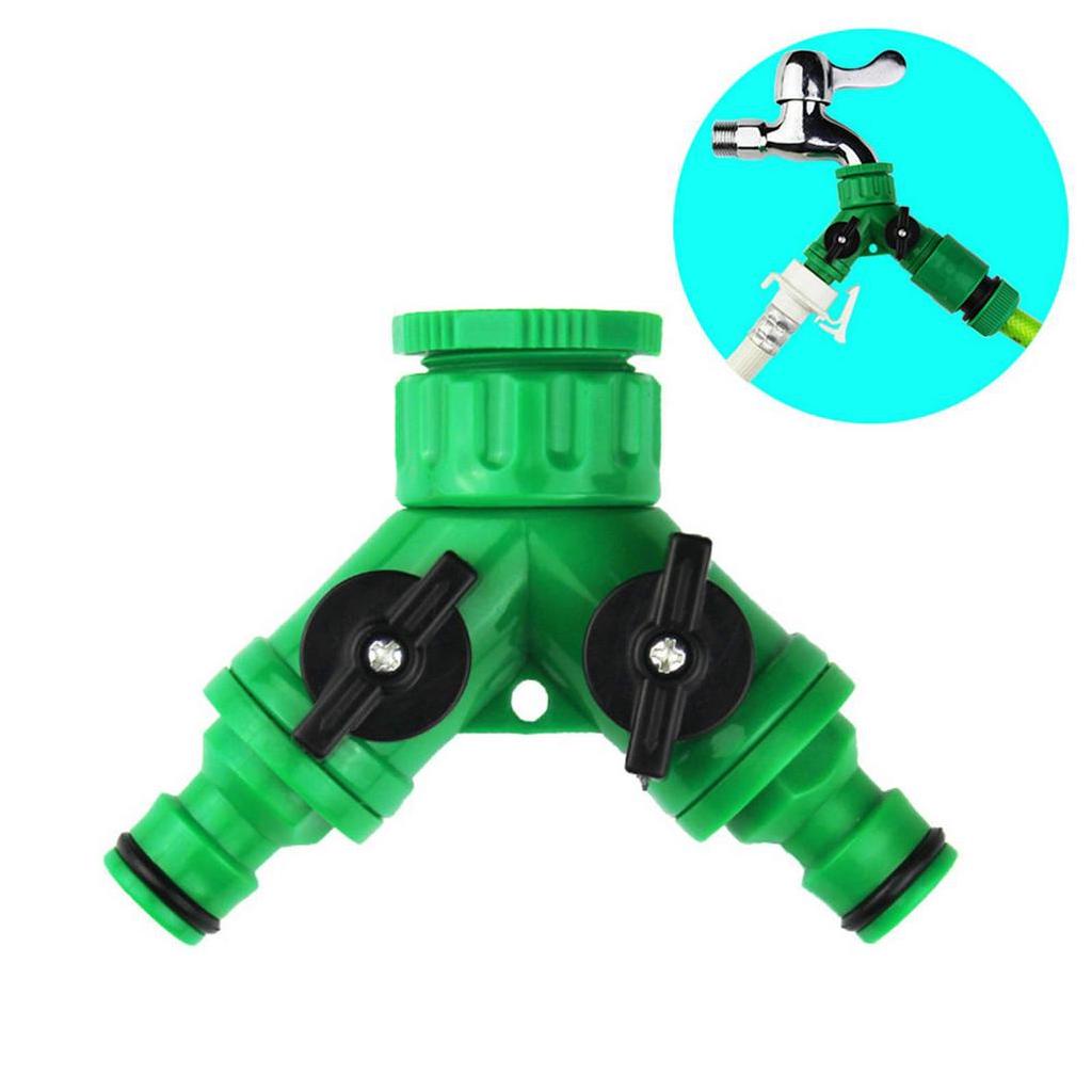 Power Helper Bộ Chia Nước 3 Đường 1 Đầu Vào 2 Ra Vòi Cho Máy Giặt Làm Vườn cmman12.vn